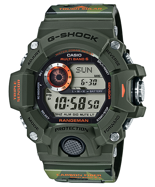 Camo GShock Watches with Solar Power — GShock Buying Guide
