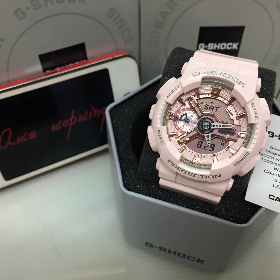 G shock s hot sale series pink