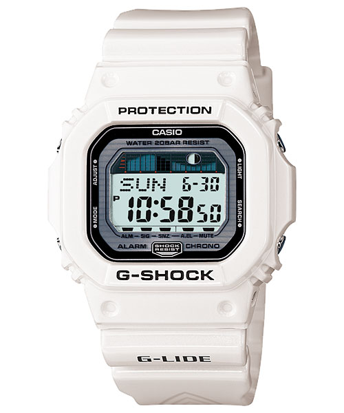 G shock best sale square white