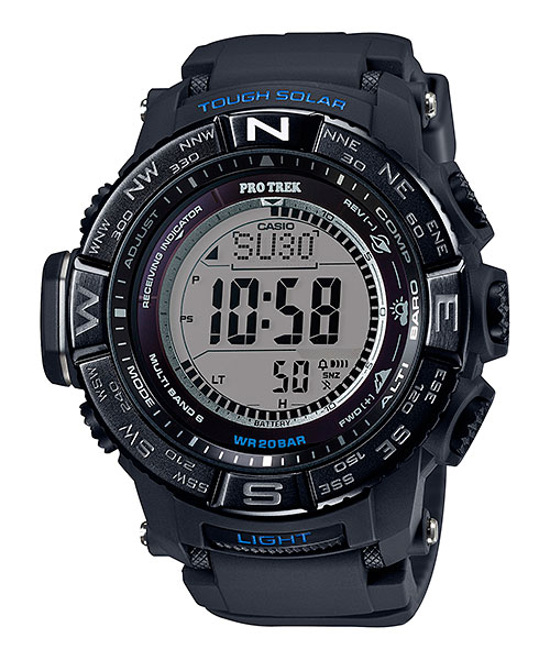 How to set time on ProTrek PRW-3510 / Casio 3444