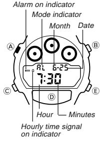 How to set alarm on Casio W-728 / 1534
