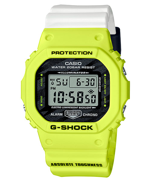 g shock dw 6900 yellow