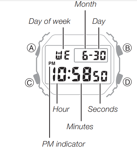 How To Set Casio G Shock DW-5600 Module 3229 - DW5600E DW5600 DW5700 DW5750  Complete Guide 